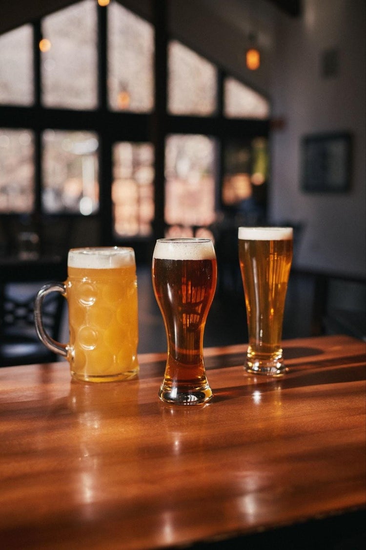 Craft beer flight