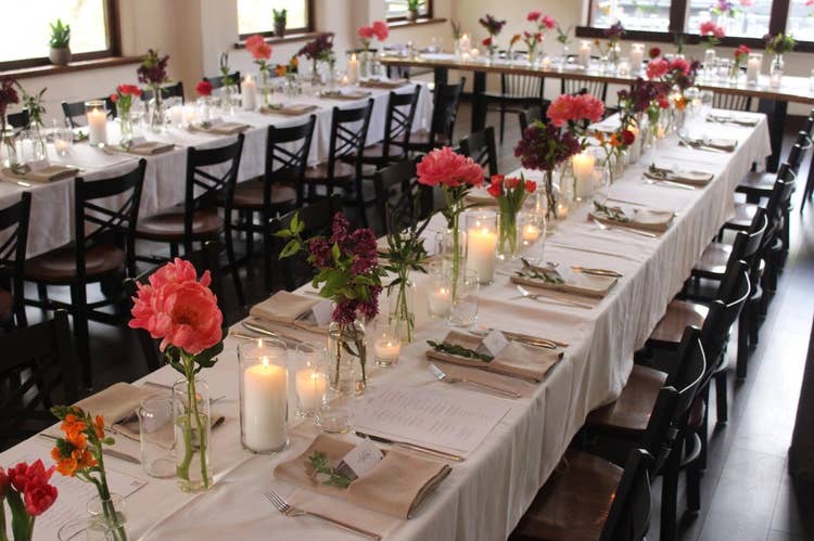 Private dining table