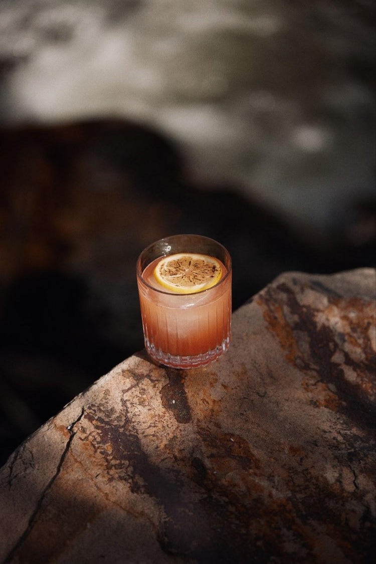 Signature craft cocktail